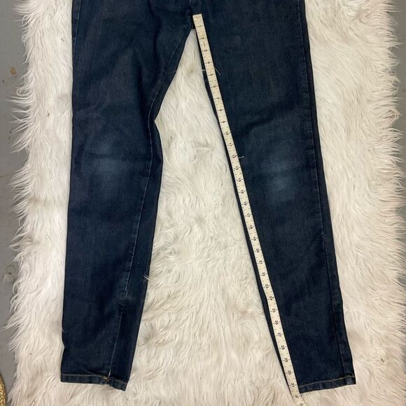 Dolce & Gabbana Y2K Wonder Vintage Denim Devotees skinny  zipper slit jeans 30 - Picture 7 of 13